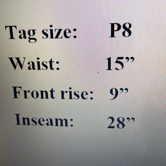 Coldwater Creek natural fit black work / dress pants tag size P8 - Picture 8 of 8